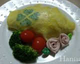 はんちゃん焼き（模様入り薄焼き卵：１）作り方5写真