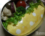 はんちゃん焼き（模様入り薄焼き卵：２）作り方6写真