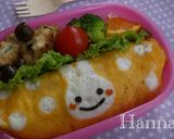 はんちゃん焼き（模様入り薄焼き卵：２）作り方12写真