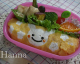 はんちゃん焼き（模様入り薄焼き卵：２）作り方13写真