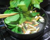 小松菜のシャキシャキきんぴら作り方5写真