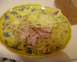 レンジで簡単！低カロ焼きそば♪作り方5写真