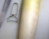 大根とほうれん草のパスタ風作り方1写真