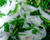 大根とほうれん草のパスタ風作り方23写真