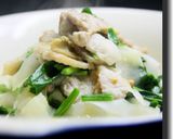 大根とほうれん草のパスタ風作り方26写真