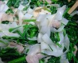 大根とほうれん草のパスタ風作り方25写真