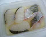 たらのふんわりあわゆき蒸し作り方1写真