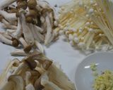 キノコと生ハムのバルサミコマリネ作り方1写真