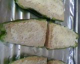 食物繊維♪ピーマンのおから詰め★作り方6写真