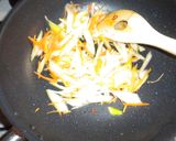 セロリとにんじんのきんぴら作り方2写真