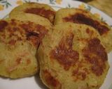 材料はツナとじゃが芋のみ✿ツナじゃが焼き作り方4写真
