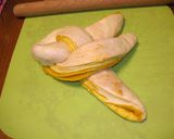 かぼちゃの折り込みパン作り方8写真