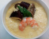 味付けは白だしのみ！きのこの豆腐卵蒸し作り方5写真