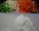 じゃがいもとにんじんのツナカレー炒め作り方1写真