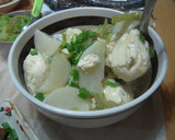 旨うま　かぶと豆腐の白だし煮♪作り方7写真