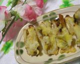 ドライカレーが残ったら✿ちくわチーズ焼き作り方4写真