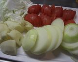 ◆鶏手羽元と野菜のカレー煮込み・圧力鍋◆作り方2写真