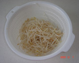 簡単★もやしのにんにく醤油和え作り方1写真