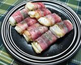 ♣はんぺんとチーズの大葉ベーコン巻き♣作り方6写真