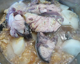 おでん風仕立て大根♪鰤アラ大根☆作り方6写真