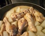 手羽元と大根の塩ネギ煮　作り方6写真