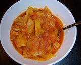 トマトとキャベツのカレースープ作り方7写真