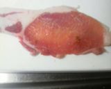 豚肉の梅しそチーズ巻き焼き作り方1写真