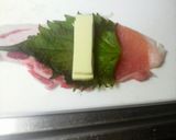 豚肉の梅しそチーズ巻き焼き作り方3写真