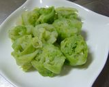 簡単箸休め☆キャベツのチリソースがけ作り方6写真