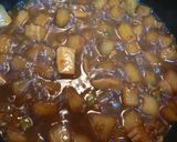 ピリ辛中華☆大根と豚ひき肉のあんかけ丼作り方5写真