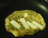 ふわとろーっ♪納豆チーズオムレツ作り方3写真