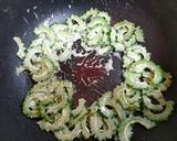 夏バテ！簡単夏の夕飯ゴーヤ豚こま生姜焼き弁当主菜作り方6写真