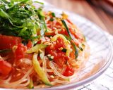 中華春雨トマトサラダ作り方5写真