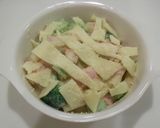 ブロッコリーとハムのマカロニグラタン☆作り方7写真