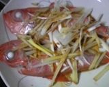 魚の蒸し料理　（清蒸魚）作り方6写真