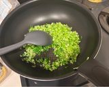 1歳半~幼児食☆しらすと小松菜チャーハン作り方2写真