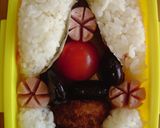 ☆クリスマスツリーのお弁当☆作り方3写真
