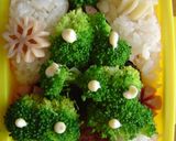☆クリスマスツリーのお弁当☆作り方4写真