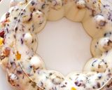 クリスマス気分☆ドライフルーツババロア作り方3写真