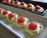 ミニトマトとチーズのポテト焼き作り方7写真
