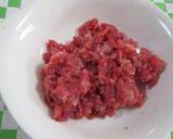 お節に♬甘辛砂肝入り豚つくね作り方1写真