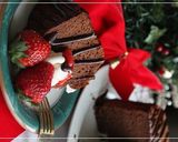 クリスマスも～チョコレートシフォンケーキ作り方22写真