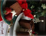 クリスマスも～チョコレートシフォンケーキ作り方21写真