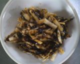 のりの佃煮とチーズの卵焼き☆作り方1写真