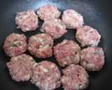 お節に♬甘辛砂肝入り豚つくね作り方5写真