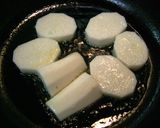 長いものステーキ、ポン酢ソース。作り方1写真