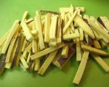 さつまいもの素揚げ塩ポッキー作り方2写真