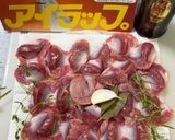 湯煎で簡単‼️砂肝のコンフィ作り方1写真