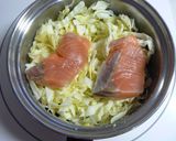 アレルギーっ子の鮭とキャベツのメンチカツ作り方1写真