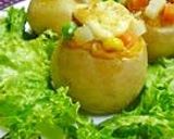 スタッフドポテト✿カレー味作り方8写真